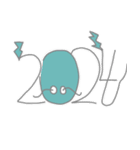 おへびちゃんの謹賀新年スタンプ（個別スタンプ：13）