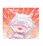 白うさぎちゃんのあけおめLINEスタンプ（個別スタンプ：20）