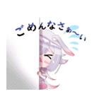 白うさぎちゃんのあけおめLINEスタンプ（個別スタンプ：24）