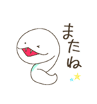 白ヘビのへびころ（個別スタンプ：19）