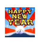 背景が動く！年賀バラエティパック2025（個別スタンプ：9）