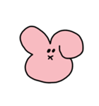 かおだけうさぎ☺️（個別スタンプ：2）