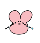 かおだけうさぎ☺️（個別スタンプ：8）