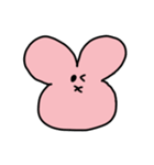 かおだけうさぎ☺️（個別スタンプ：10）