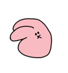 かおだけうさぎ☺️（個別スタンプ：17）