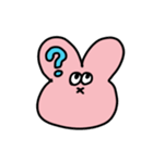 かおだけうさぎ☺️（個別スタンプ：30）