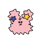 かおだけうさぎ☺️（個別スタンプ：38）