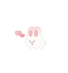 ふたごうさぎのポァとポョ（個別スタンプ：1）