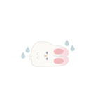 ふたごうさぎのポァとポョ（個別スタンプ：6）
