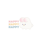 ふたごうさぎのポァとポョ（個別スタンプ：16）