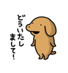 帰ってきたありがとうの犬々（個別スタンプ：14）