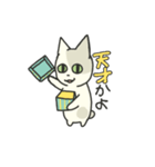 喜び表現爆発！ねこスタンプ（個別スタンプ：6）