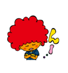 赤毛のあふろくん（個別スタンプ：4）