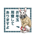 意外と使えるリアル猫の年末年始 [再販]（個別スタンプ：14）