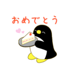 感謝を伝えるペンギン（個別スタンプ：10）