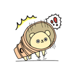 「あさガオー」と「みヤギー」のスタンプ（個別スタンプ：7）