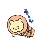 「あさガオー」と「みヤギー」のスタンプ（個別スタンプ：15）
