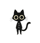 よーせーのくろねこ（個別スタンプ：2）