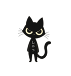 よーせーのくろねこ（個別スタンプ：5）