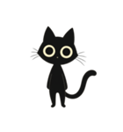 よーせーのくろねこ（個別スタンプ：15）