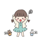 すいちゃんとうさぎ3（個別スタンプ：23）
