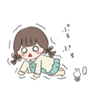 すいちゃんとうさぎ3（個別スタンプ：24）