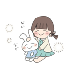すいちゃんとうさぎ3（個別スタンプ：26）