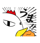 カラアゲと言うよりはトリのスタンプ（個別スタンプ：16）