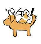 カラアゲと言うよりはトリのスタンプ（個別スタンプ：40）