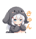 癒しのふわもふ トイプーちゃん （黒）（個別スタンプ：30）