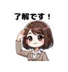 OLの日常あるある敬語スタンプ（個別スタンプ：17）