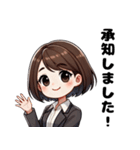 OLの日常あるある敬語スタンプ（個別スタンプ：25）