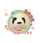 あけおめ！パンダアレンジスタンプ 春も！（個別スタンプ：10）