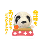 あけおめ！パンダアレンジスタンプ 春も！（個別スタンプ：11）