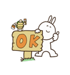 毎日ゆる〜いうさぴん2（個別スタンプ：7）