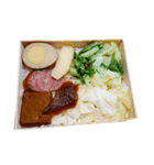 食品シリーズ : 弁当 #5（個別スタンプ：1）
