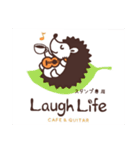 Laugh Life（写真アレンジ用）（個別スタンプ：1）