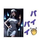 幽霊ナースの霊子(たまこ)さん 3D（個別スタンプ：14）