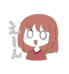 ミニキャラ女の子スタンプ（個別スタンプ：13）