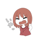 ミニキャラ女の子スタンプ（個別スタンプ：15）