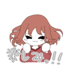 ミニキャラ女の子スタンプ（個別スタンプ：26）