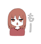 ミニキャラ女の子スタンプ（個別スタンプ：28）