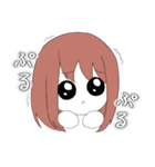 ミニキャラ女の子スタンプ（個別スタンプ：36）