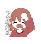 ミニキャラ女の子スタンプ（個別スタンプ：37）