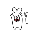 珍獣戯画うさぎ（個別スタンプ：8）