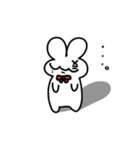珍獣戯画うさぎ（個別スタンプ：11）
