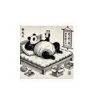 鳥獣戯画 動物たちの日常スタンプ（個別スタンプ：24）