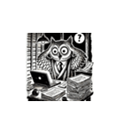 鳥獣戯画 動物たちの日常スタンプ3（個別スタンプ：15）