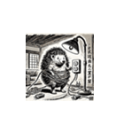 鳥獣戯画 動物たちの日常スタンプ3（個別スタンプ：21）