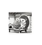 鳥獣戯画 動物たちの人間しぐさスタンプ2（個別スタンプ：11）
